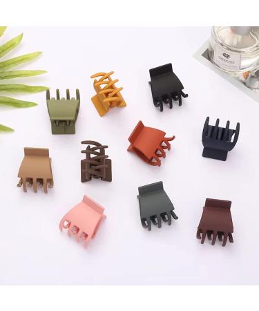20 PCS Medium Matte Hair Claw Clips for Women - Non-slip Styling Accessories for Thin & Thick Hair - Buy Online on GoSupps.com