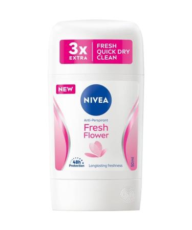 NIVEA NIVEA Fresh Flower 48H Antiperspirant Stick for Women 50ml