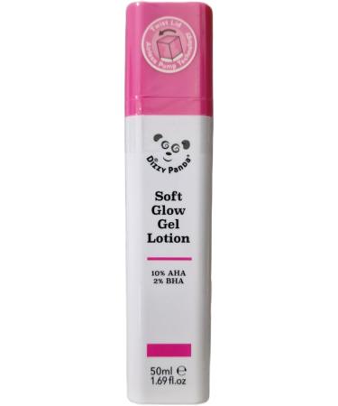 Dizzy Panda Soft Glow Gel Lotion 10% AHA 2% BHA 50ml - Buy Online on GoSupps.com