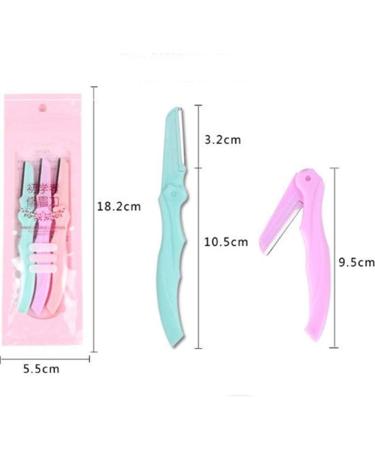 Bodus Slope Facial Razor for Women - Dermaplaning Blades 2 Sets - Perfect for Smooth Skin & Effective Hair Removal - Buy Online on GoSupps.com