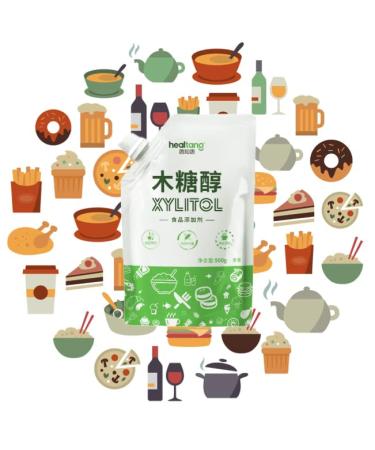 Healtang Xylitol Natural Sweetener 1.1 lbs - Keto Friendly Sugar Substitute for Baking & Coffee - Buy Online on GoSupps.com