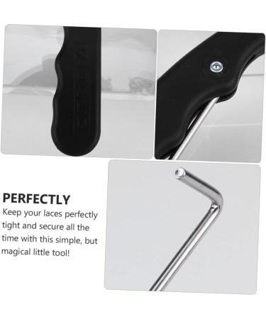 Clispeed Hockey Jersey Laces - 2 Pieces Perfect for Ice Skates & Sports Bags - Durable Elongated Hook for Easy Tightening - Ideal for Children & Adults - Buy Online on GoSupps.com