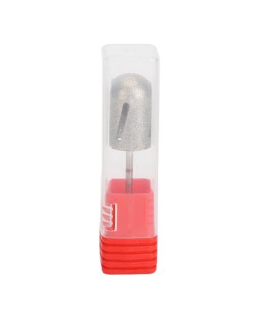 YAOGOHUA Stainless Steel Round Foot Nail Drill Bit Pedicure Foot Calluses Sanding Polishing Head for Cracked Skin Corns