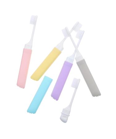 GATUIDA 10 pth trip toothbrush travel toothbrush oral toothbrush soft decorative toothbrush fold toothbrushes toothbrushes for adult travel needs. Travel items travel pp