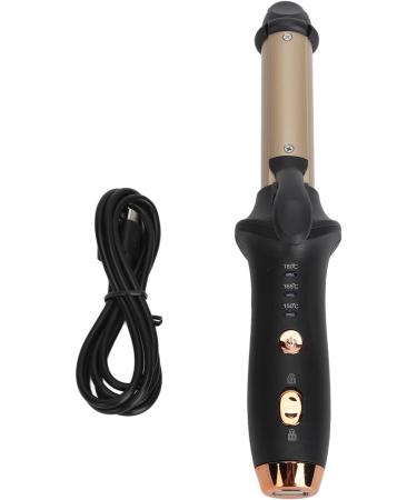 Temperature Adjustable Hair Curling Wand Curling Iron with Durable Ceramic Glaze Material Long Lasting Style Safe and Easy to Use USB Rechargeable for Straightening and Curling - Buy Online on GoSupps.com