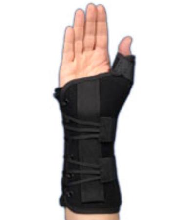 Med Spec Ryno Lacer Wrist & Thumb Support Black Large Right