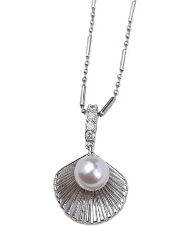 Oralgo's Shell Trailer Choker Necklace for Women | Stylish Art Pearl Accessory | Fashionable Collar Necklace - Buy Online on GoSupps.com