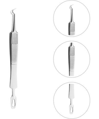 Precision Tools Pimple 3pcs Blackhead Extractor Curved Kit Stainless Pimple Remover Precision 1 count (Pack of 1) Silver - Buy Online on GoSupps.com
