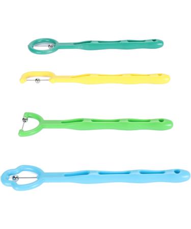 Tongue Muscle Trainer 4 Pack - Improve Speech & Tips for Speech Disorders | Various Shapes Training Device - Buy Online on GoSupps.com