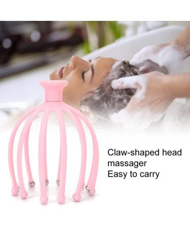 Head Massage Spider - Pink Scalp Massage Brush & Stress Reduction Device | Ultimate Hair Therapy Tool - Buy Online on GoSupps.com