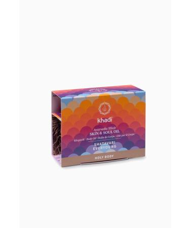 Khadi Shatavari Everyoung Ayurvedic Elixir Body Oil 10ml - Anti-Aging Skin & Soul Oil | Natural Cosmetics for Rejuvenation & Revitalization - Buy Online on GoSupps.com