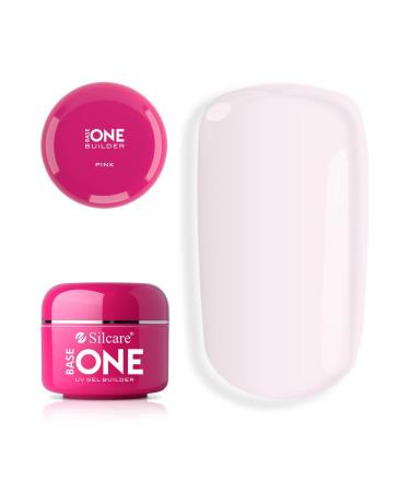 Silcare Base One UV Gel Nails Builder - Pink 15g