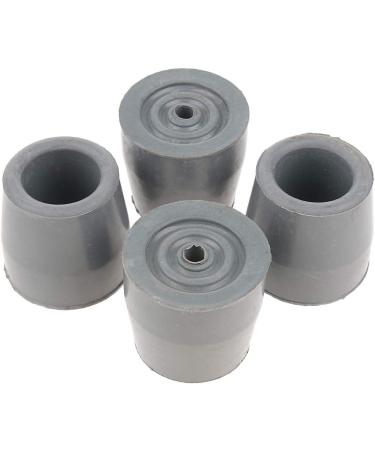 4 Pcs Rubber Walking Stick Ferrules Cane Pin Crutch Pads Caps Tip Bottom Protector Ends Durable - Gray - Buy Online on GoSupps.com