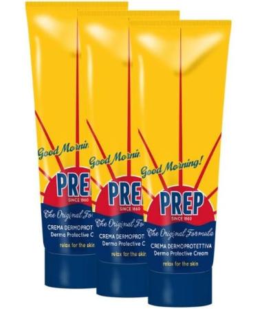 Lcbeauty PREP Skin protection cream in tube for irritation moisturizing face cream soothing for all skin types 3 tubes of 75 ml - Buy Online on GoSupps.com
