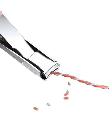 SVAASA Nail Clippers Ultra-Thin Nail Clippers Collapsible Portable Travel Fingernail Keychain Nail Scissors Cutter Stainless Steel Manicure Tools - Buy Online on GoSupps.com