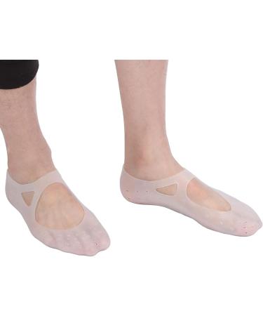 Moisturizing Gel Foot Socks Repair Dry Cracked Feet Heel Socks with Breathable Holes Foot Care Socks Protector - Buy Online on GoSupps.com