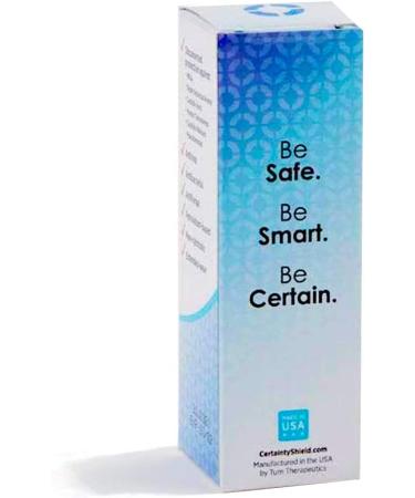 Certainty SmartShield Antimicrobial Ointment for Nasal Antiseptic - 30g Unscented - 1oz Pack - Nasal Sanitizer & Wound Dressing - Buy Online on GoSupps.com