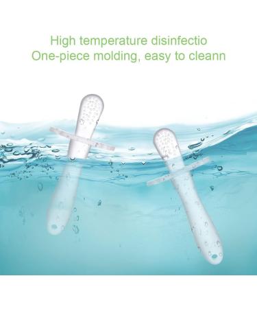 Vicloon Teething Toys 2pcs Set for Baby | Silicone Teether Toy with Anti-Lost Chain | Chew Toy for Teething Relief | Boys & Girls 2 Months+ | S-Regular - Buy Online on GoSupps.com
