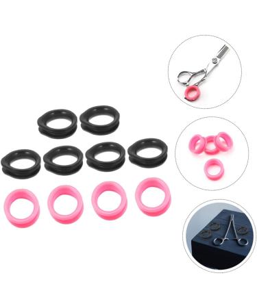 Fomiyes 10-Hour Silicone Ring Cleaning Scissors - Pet Fur Shears with Finger Handles & Protection for Dogs - Durable Hair Shears for Easy Grooming - Buy Online on GoSupps.com