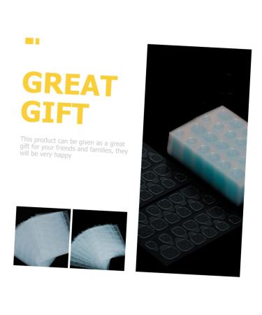 DOITOOL 60 Sheets Manicure Jelly Stickers Nail Stickers Nail Art Stickers Nail Accessories Press on Nail Sticky Tabs Nail Tip Fixing Stickers Manicure Sticker Nail Glue Tabs Manicure Tools - Buy Online on GoSupps.com