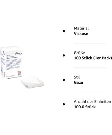 Buy Maimed Fleece Compresses 5x5cm - 100 Unsterilized Non-Adhesive Wound Gauze Bandages for Optimal Healing - Buy Online on GoSupps.com