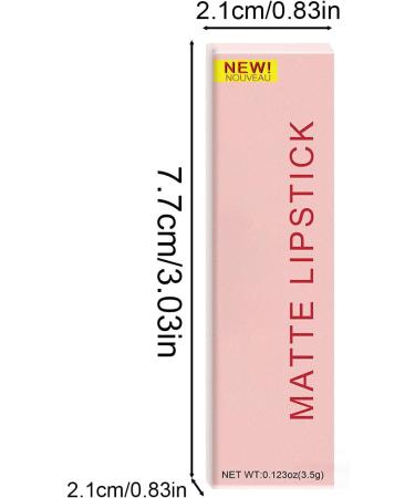 Velvet Matte Lipstick Velvet Lipstick Makeup Long Lasting Lipstick Makeup NonStick Makeup Red Lipstick Lip Makeup Tsuchiya Color No 4 - Buy Online on GoSupps.com