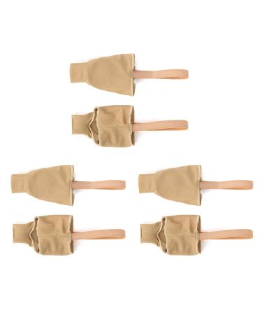 Pofet 3 pair of bale toes to smooth the big toes with non-slip belt and gel pads hallux-valgus toe spreader to correct bale toes