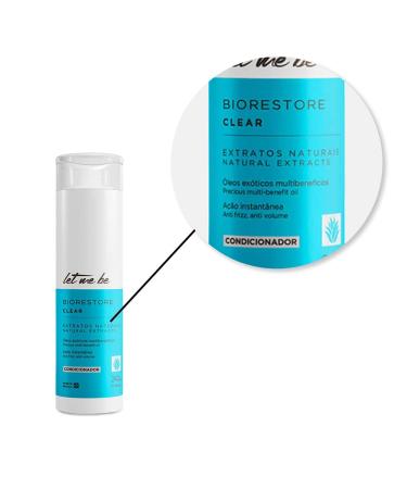 Buy Let Me Be Biorestore Clear Duo Shampoo & Conditioner - Anti Frizz Anti Volume (2x240ml) | International Shipping Available - Buy Online on GoSupps.com