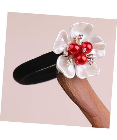 MERRYHAPY Hair Accessories Hair Rope Elastic Hair Bands Soft Hair Scrunchies Practical Hair Scrunchies Petal Hair Rope Multi- Elasticity Miss Synthetic Shell Flower Resin Ponytail - Buy Online on GoSupps.com
