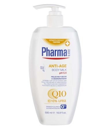 PHARMALINE body lotion anti-aging q10 dosed 500 ml - Buy Online on GoSupps.com