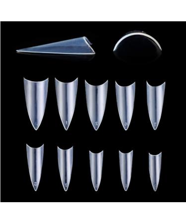 Anewish 500 PCS White Artificial Fingernails - DIY Nail Art Tips in 10 Sizes for Nail Studios - Buy Online on GoSupps.com