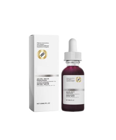 AHA BHA Exfoliating Essence - 30% Glycolic Acid & 2% Salicylic Acid Complex Gently Removes Dead Skin for a Smoother Clearer Complexion