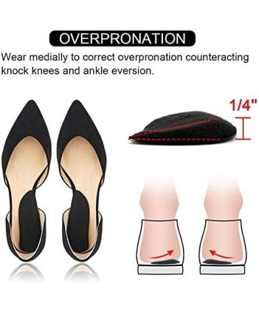Pizarra & Lateral Heel Wedge Silicone Insoles for Supination and Pronation - Corrective Shoe Inserts for Bow Legs, Foot Alignment, Knock Knee - Buy Online on GoSupps.com