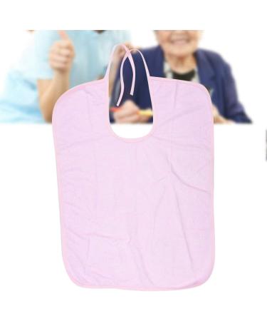 Adult Bib Skin-friendly Soft Waterproof Waterproof Bib Eating for(Light pink 50 * 70) - Buy Online on GoSupps.com
