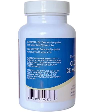 Pure Magnesium Chloride Capsules for Optimal Health - Buy Now - Buy Online on GoSupps.com