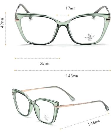 VENOAL Cateye Big Frame Computer Readers - Blue Light Blocking Anti UV Eyeglasses +250 Tortoiseshell - Stylish Flat Light Mirror - Buy Online on GoSupps.com