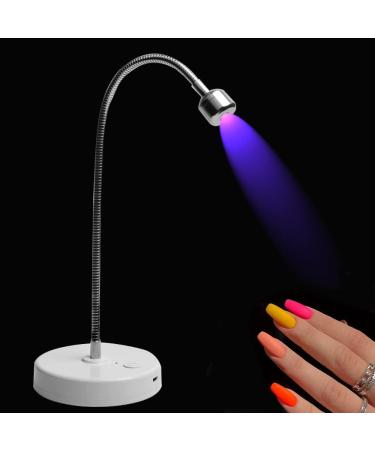 YIZHUO UV Light for Nails Gel UV Led Nail Lamp Led Nail Light for Gel Nails UV Led Nail Lamp Gel X Lamp Portable Rechargeable GooseNeck Nail Lamp Nail Dryer Nail Lights for Gel Polish