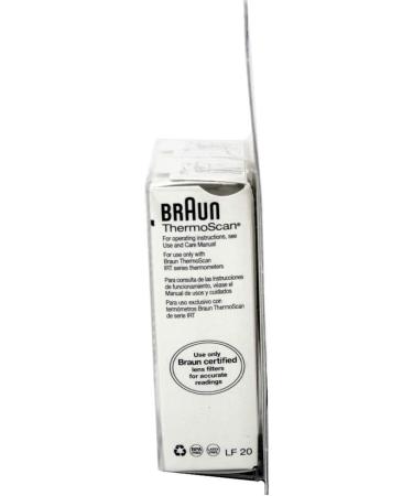 Braun Ear Thermometer Lens Filters Pack of 80 - Buy Online on GoSupps.com