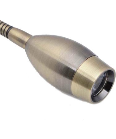 Meanyee Flexible Wall Reading Light & Bedside Lamp - 3W LED Bronze MY-B032 | International Shipping - Buy Online on GoSupps.com
