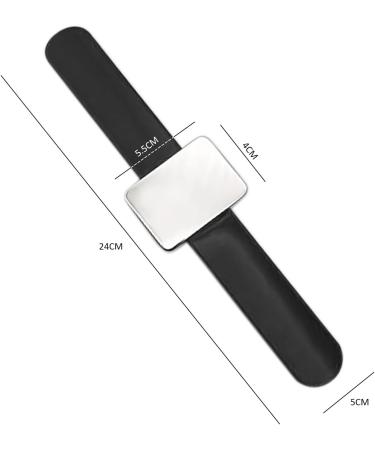 Buy Magnetic Silicone Bracelet - Portable Square Magnetic Hand Loop for Tinkering Sewing & Hairdressing - Black - Buy Online on GoSupps.com