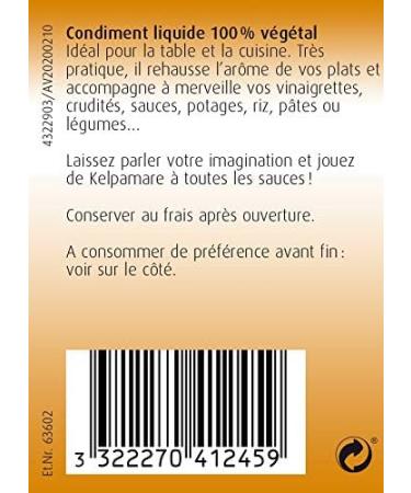 A.VOGEL - Kelpamare 100% vegetable condiment Enhances the flavor of food - Original and fragrant taste - Ingredient of n - Buy Online on GoSupps.com