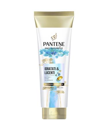 Pantene Pantene Hydrated & Shine Balm with Biotin 160ml Pro-V Miracles Moisturizing Balm with hyaluronic acid retains moisture for soft and healthy hair