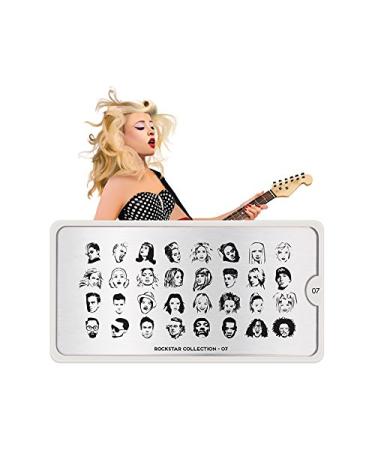 Moyou Stamping Schablon - Rockstar 07