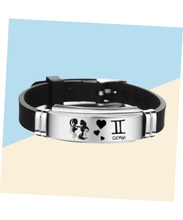Amosfun 3pcs bracelets for couples couple bracelets silicone bracelet stainless steel bracelet couples bracelets bracelet for couples Stainless Steel bangle adjustable Tokyo lovers Medium As Shown - Buy Online on GoSupps.com