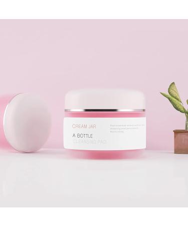 Zeoabsy Double-Walled Plastic Cream Can - 6 Pack 50ml Screw Cap Cosmetic Containers for Gels & Creams - Ideal for International Shipping - Buy Online on GoSupps.com