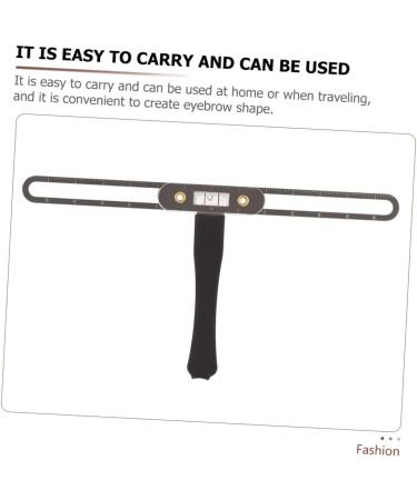  Beaupretty Beaupretty eyebrow tattoo ruler microblading measurements makeup gadgets eyebrow positioning ruler eyebrow position ruler eyebrow size measuring ruler - Buy Online on GoSupps.com