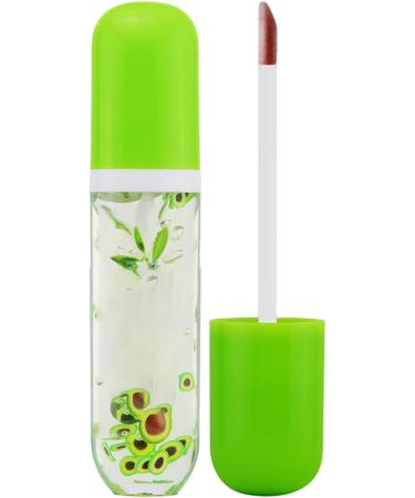 Clear Lip Oil Cute Clear Moisturizing Lip Cosmetics for Women Natural Lip Makeup for Women for Travel Daily Use Wearable Lip Cosmetics for Valentines Day Jingling 1 Avocado - Buy Online on GoSupps.com