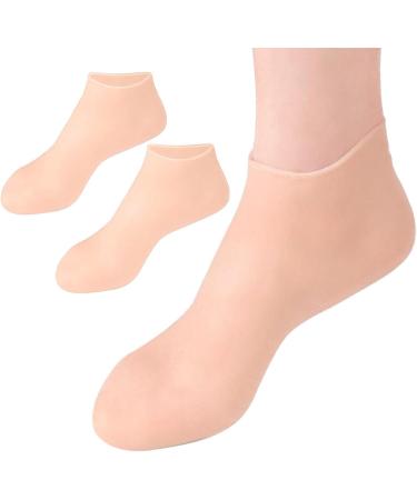kawehiop Toe Socks with Soft Silicone Gel for Foot Care Cushioned and Supportive Skin M 1Set 1Set Skin M - Buy Online on GoSupps.com