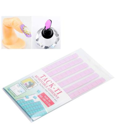 Reusable Professional False Nail Tips - Sticky Adhesive DIY Nail Art Tool for Perfect Manicure - Buy Online on GoSupps.com