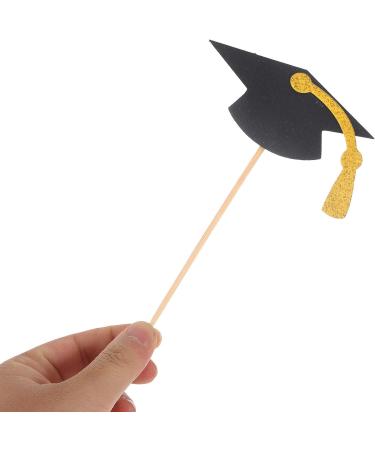 UPKOCH 24 Pcs Graduation Cake Toppers Graduation Cupcakes Picks 2024 Congrats Grad Cake Decor Graduation Party Decorations - Buy Online on GoSupps.com